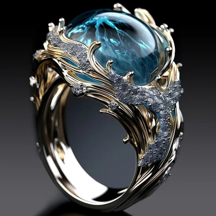 Noelle | Ocean Crystal Ring