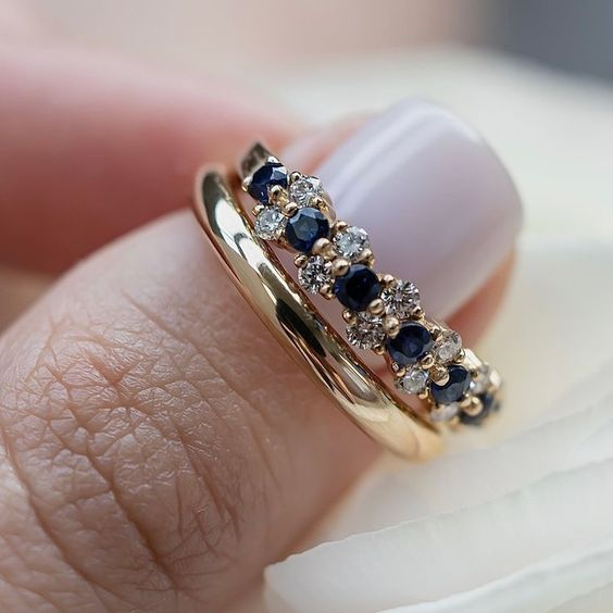 Sapphire | Blue Zirconia Ring