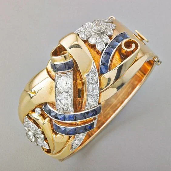 Hermeline | Vintage Gold Zirconia Ring