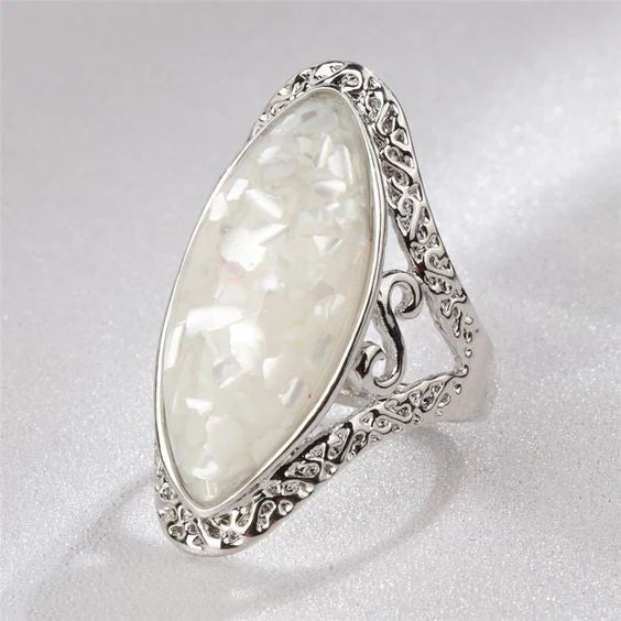 Opal | White Opal Ring