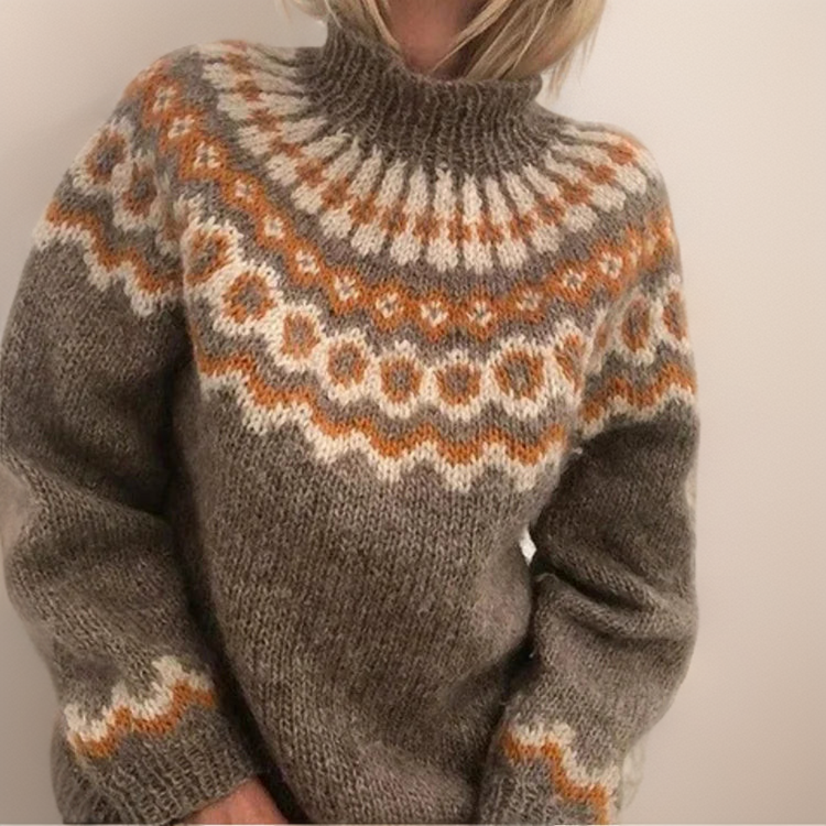 Solveig | Nordic Patterned Jumper