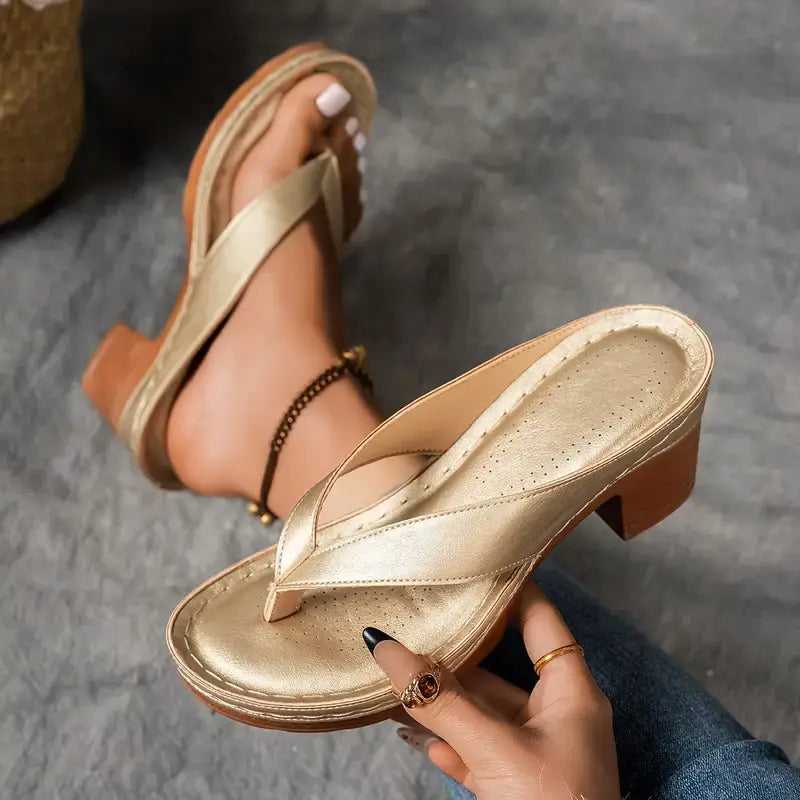 Fenella | Comfortable Premium Heeled Sandals