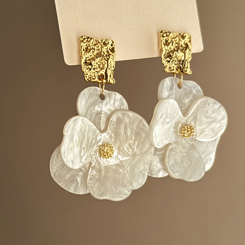 Colourful Flower Boho Earrings