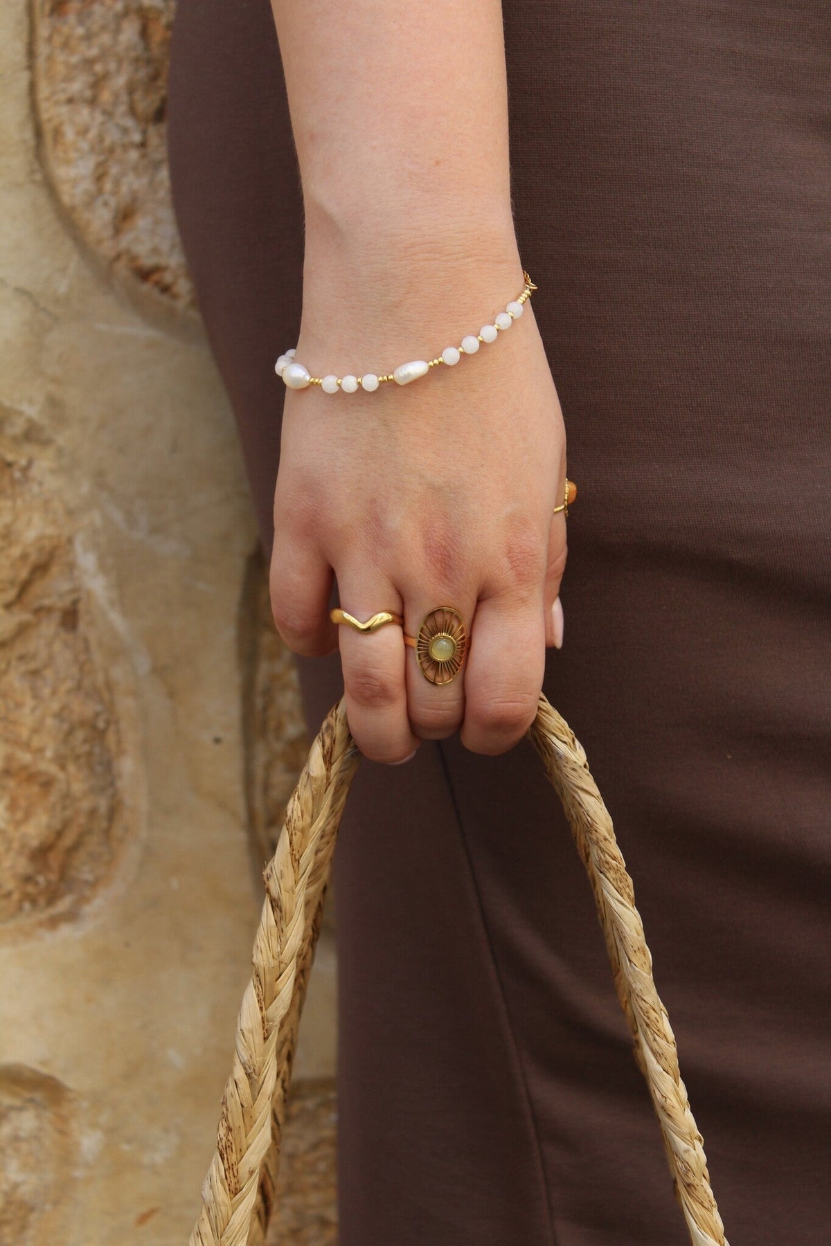 Bracelet | Natural Stone | Stainless Steel