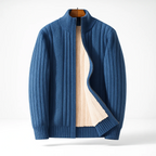 Jackson | Casual Long Sleeve Zipper Cardigan