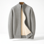 Jackson | Casual Long Sleeve Zipper Cardigan