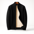Jackson | Casual Long Sleeve Zipper Cardigan
