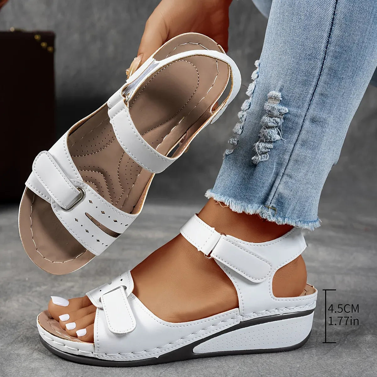 Calla | Elegant Orthopedic Strap Sandals