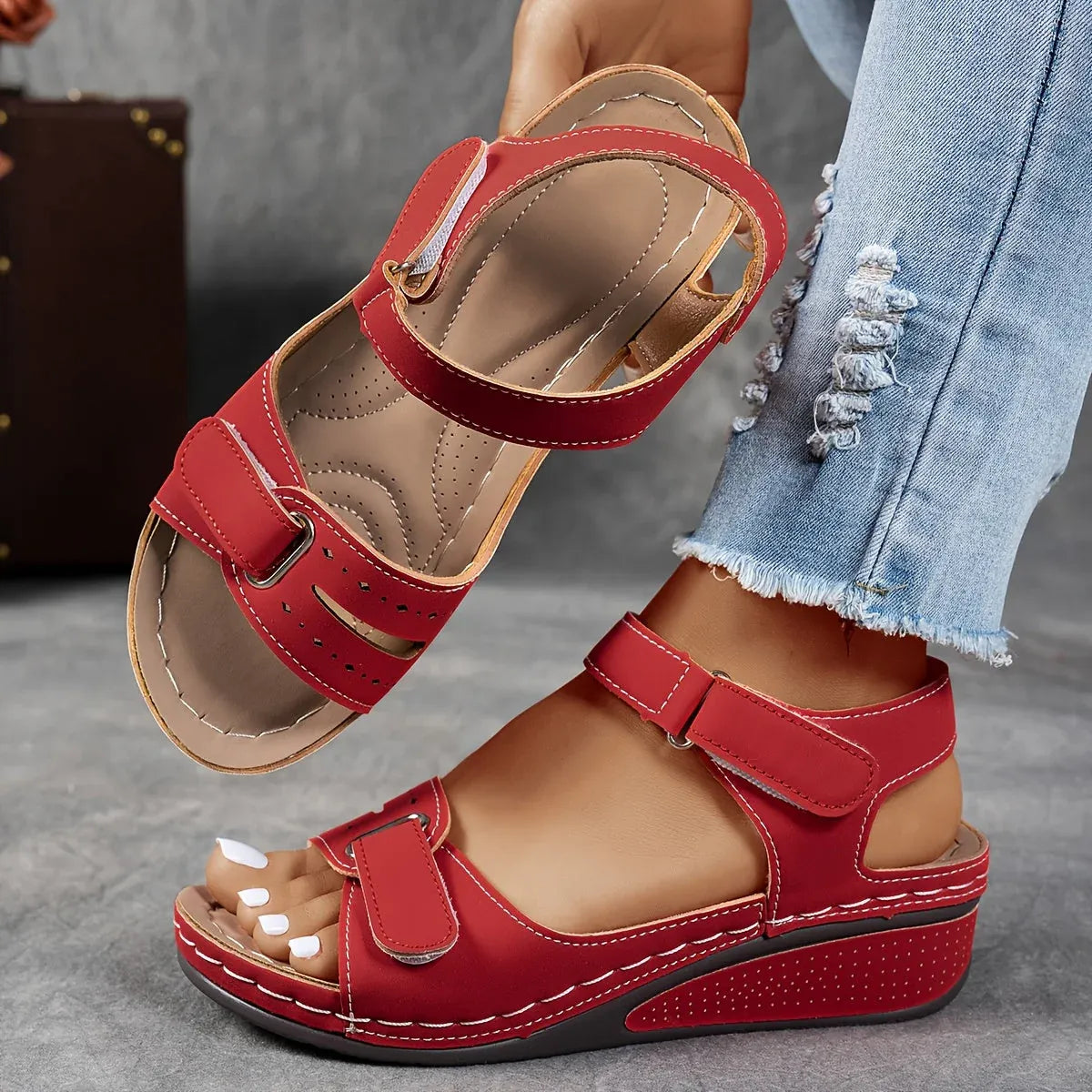 Calla | Elegant Orthopedic Strap Sandals
