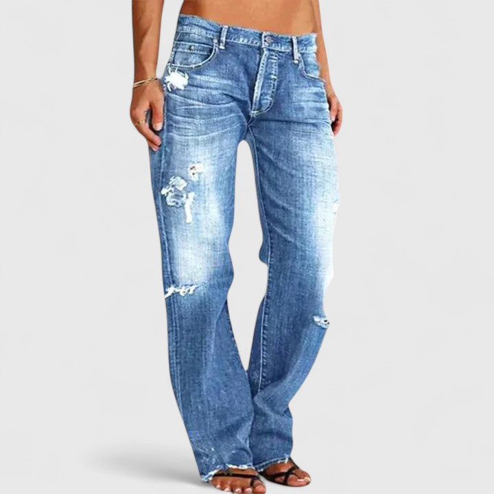Grace | Elegant Wide-Leg Jeans