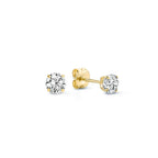 Winifred | Gold Stone Stud Earrings