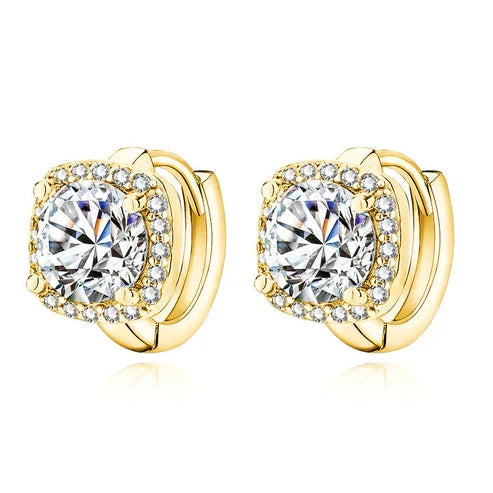 Nadine | Square Stud Earrings