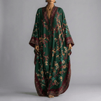 Emma | Blossom Batwing Sleeve Maxi Dress