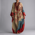 Emma | Blossom Batwing Sleeve Maxi Dress