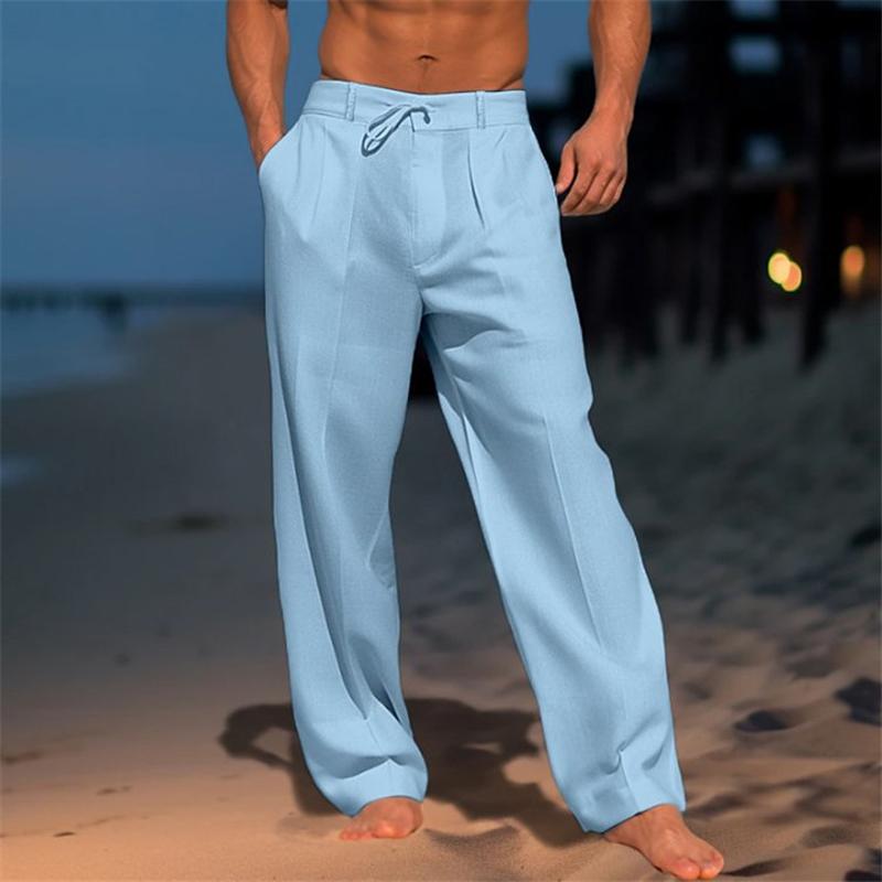 Victor | Classic Plain Wide Trousers