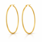 Karina | 55mm Gold Hoops