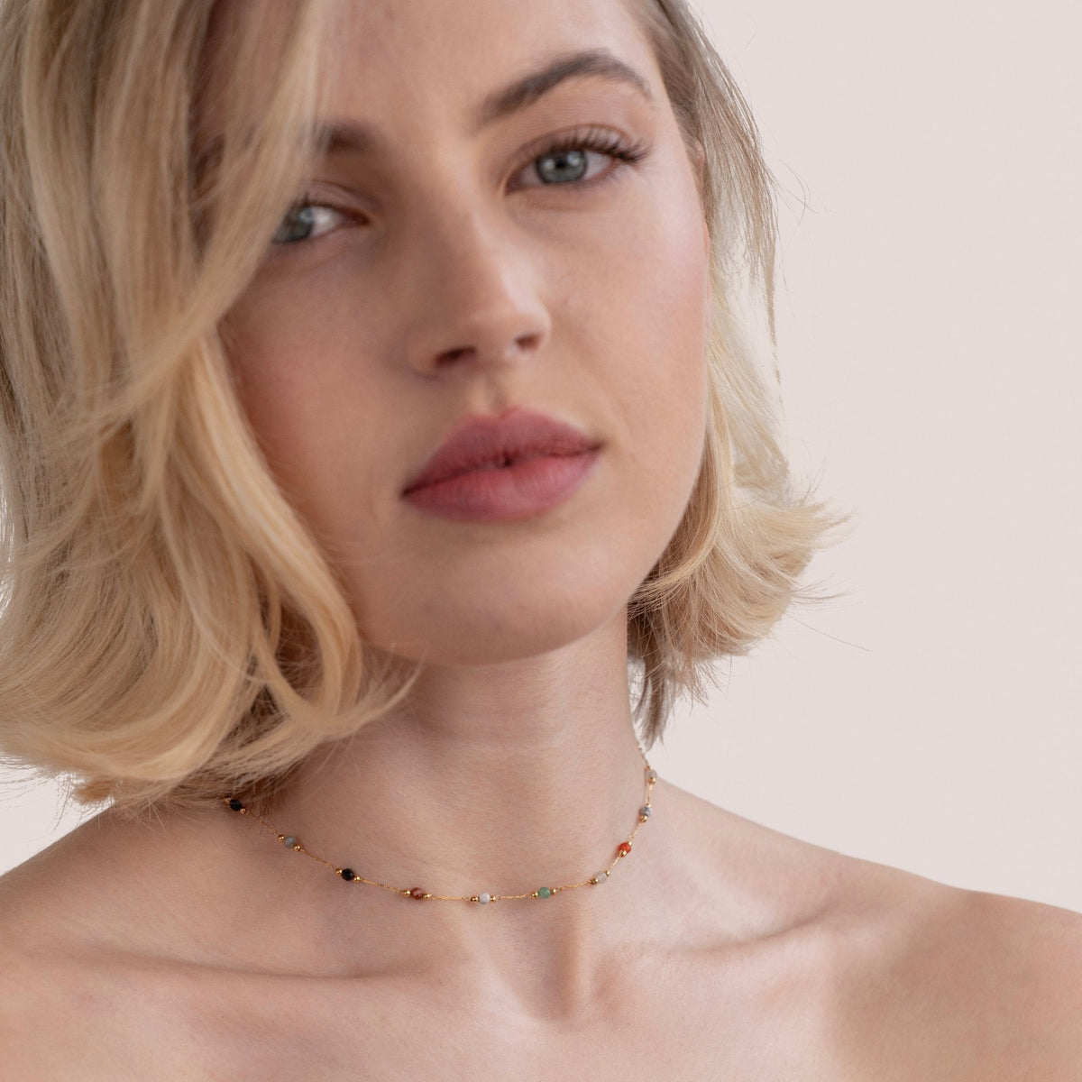 Anouk | Minimalist Stone Necklace
