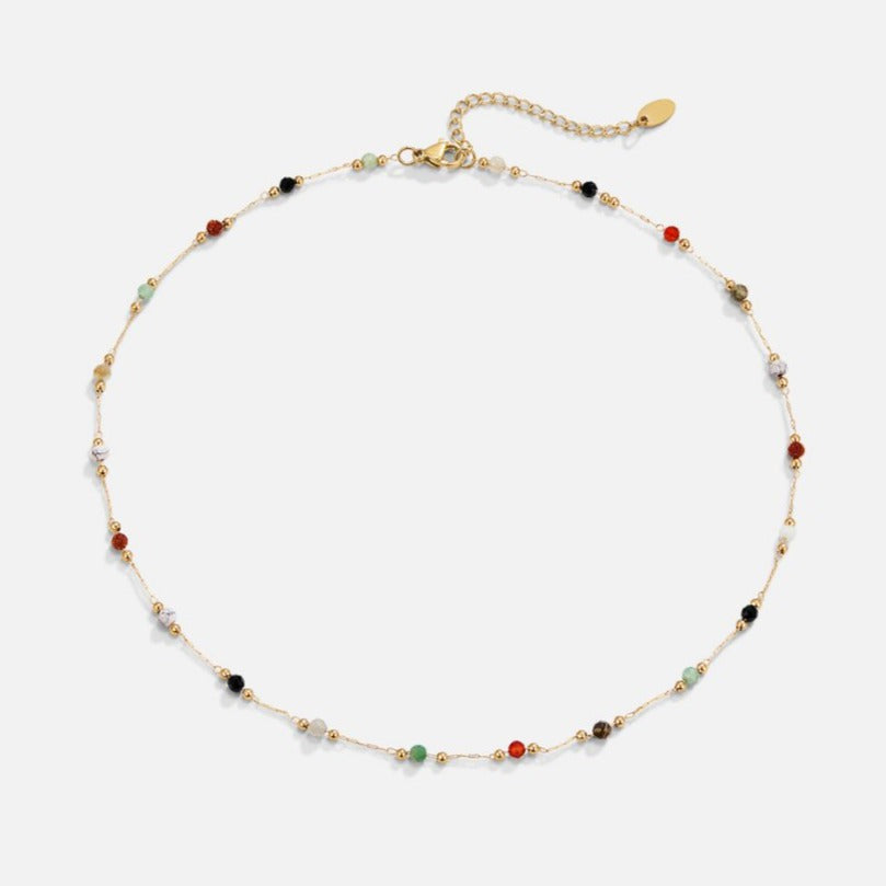 Mabel | Minimalist Stone Necklace