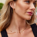 Mabel | Minimalist Stone Necklace