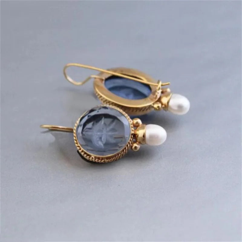 Delphine | Classic Pearl Earrings