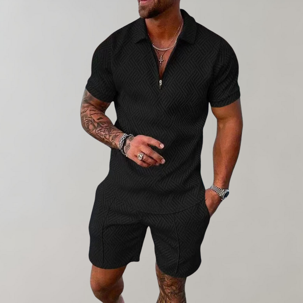 Rupert | Stylish Casual Polo Shirt and Shorts Set