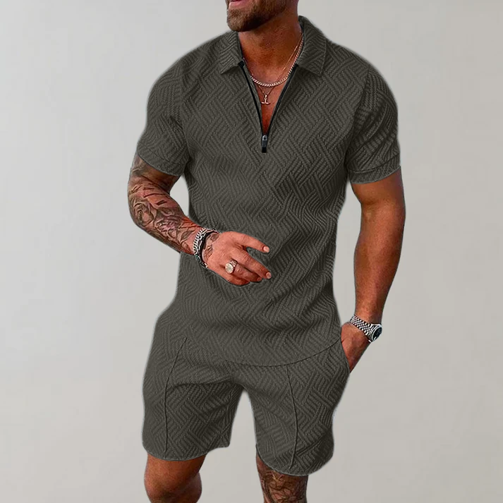 Rupert | Stylish Casual Polo Shirt and Shorts Set
