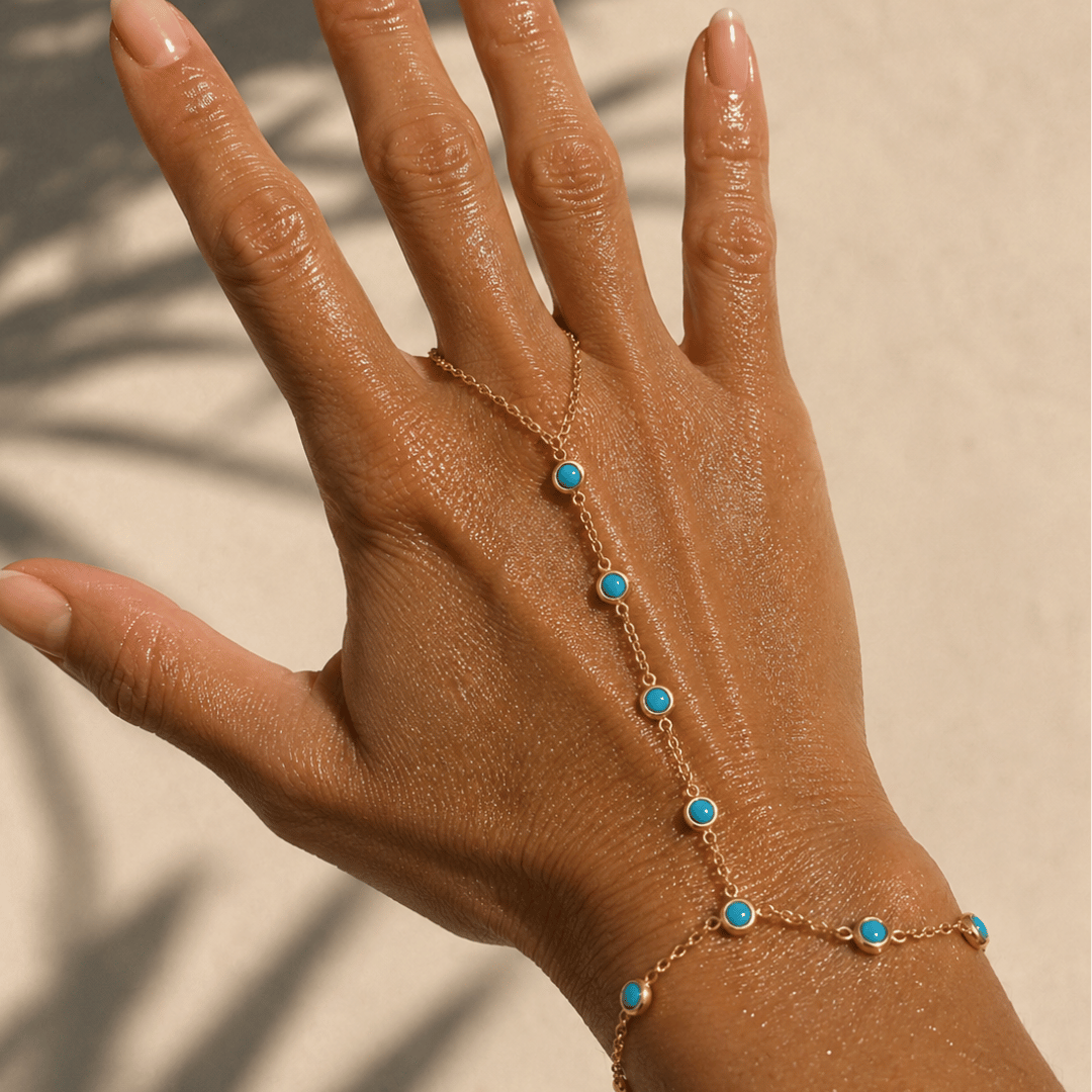 Rosalie | Gold Hand Chain