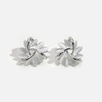 Opal Flower Studs | Elegant Sparkle