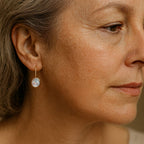 Ophira | Vintage Opal Gold Earrings