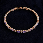 Arabella | Amethyst Rose Gold Bracelet