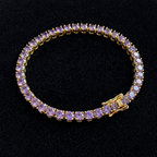 Isolde | Amethyst Gold Bracelet