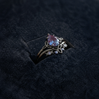 Theodora | Amethyst Layered Gold Ring