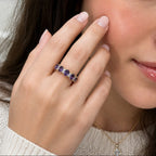 Evangeline | Heritage Rose Gold Crest Ring