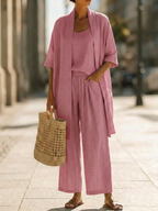 Alison | Elegant Effortless Three-Piece Set