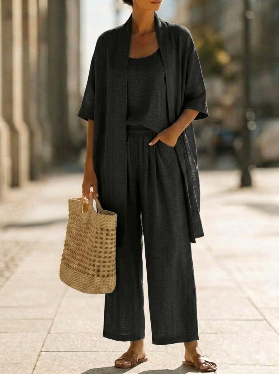 Alison | Elegant Effortless Three-Piece Set