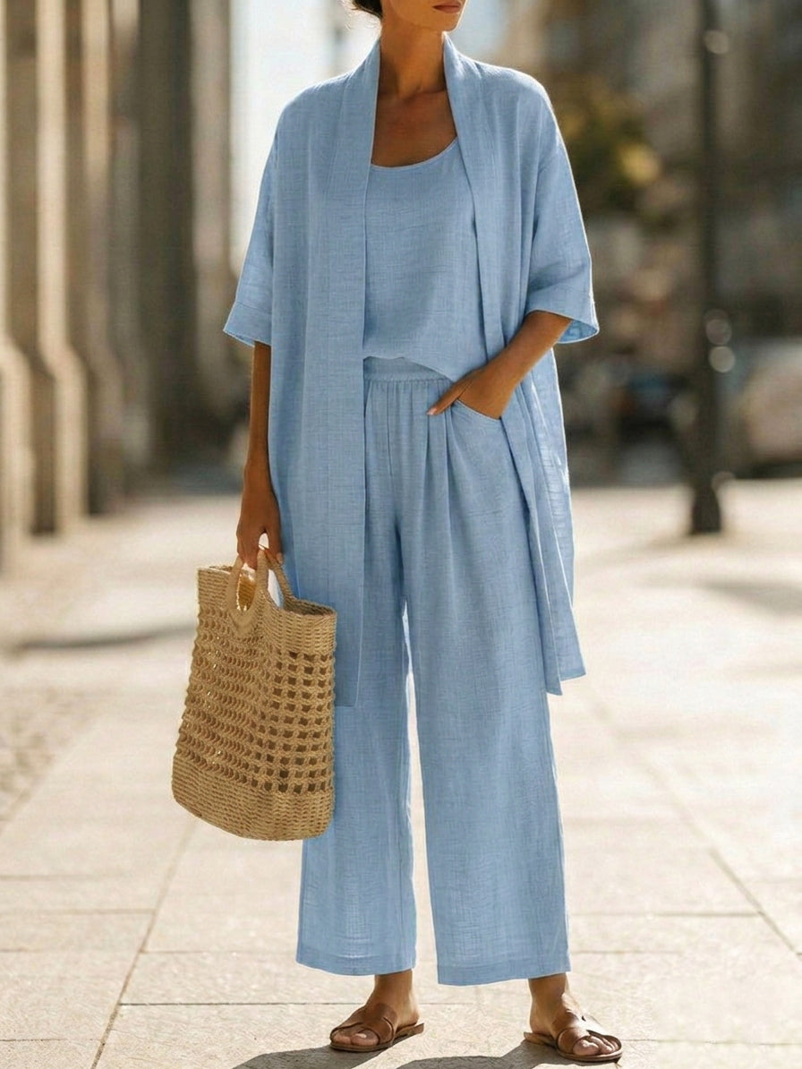 Alison | Elegant Effortless Three-Piece Set