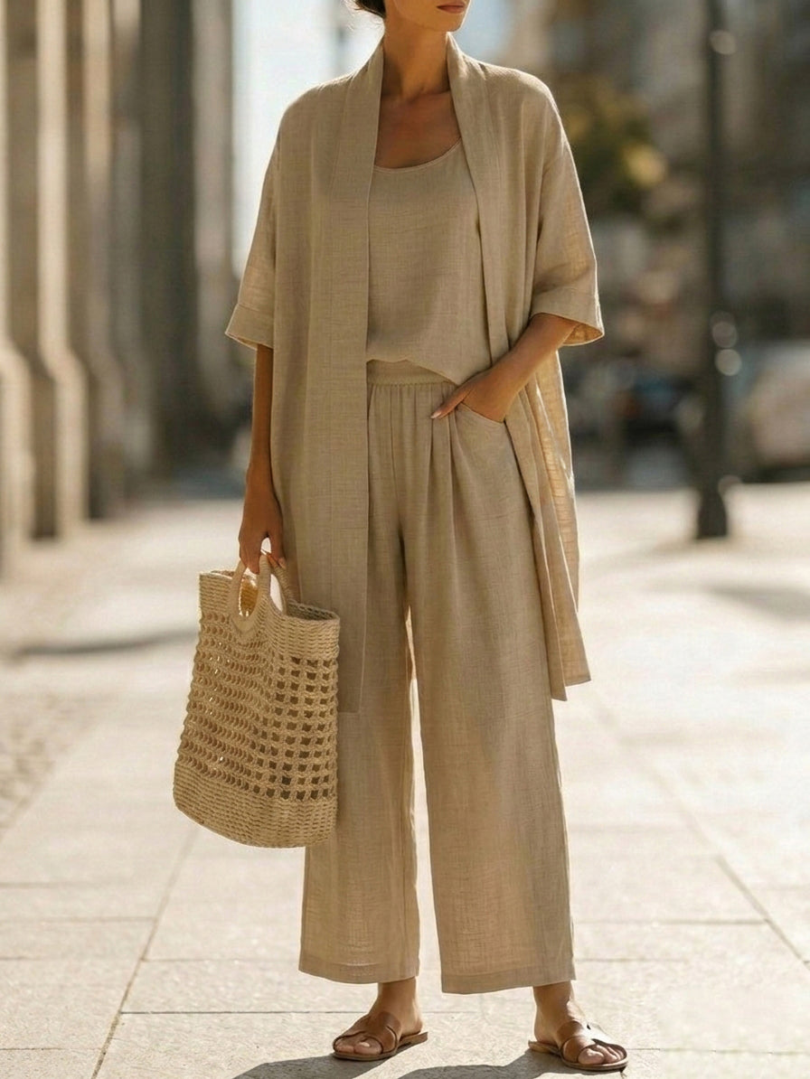 Alison | Elegant Effortless Three-Piece Set
