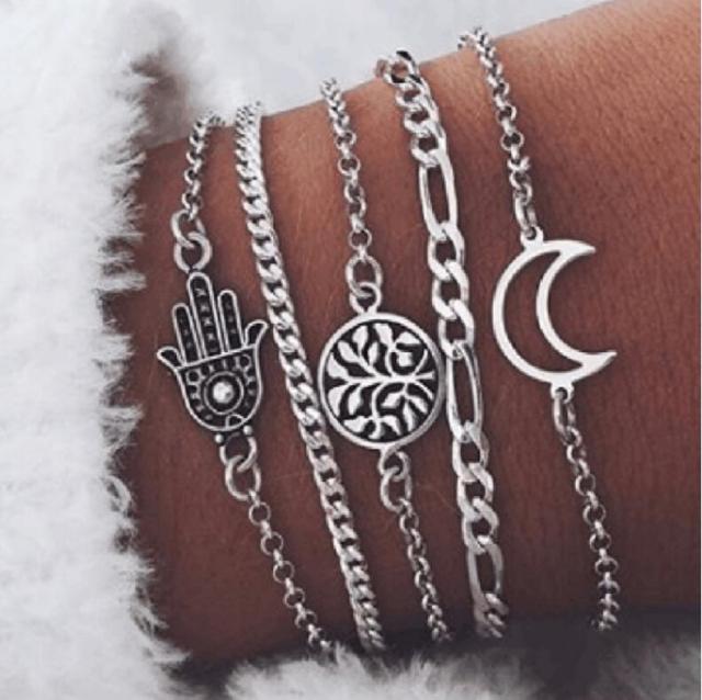 Premium Unique 5-Piece Bracelet Set