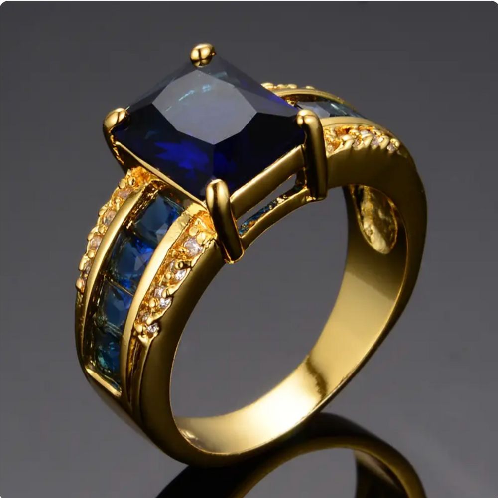 Kassira | Sapphire Solitaire Ring