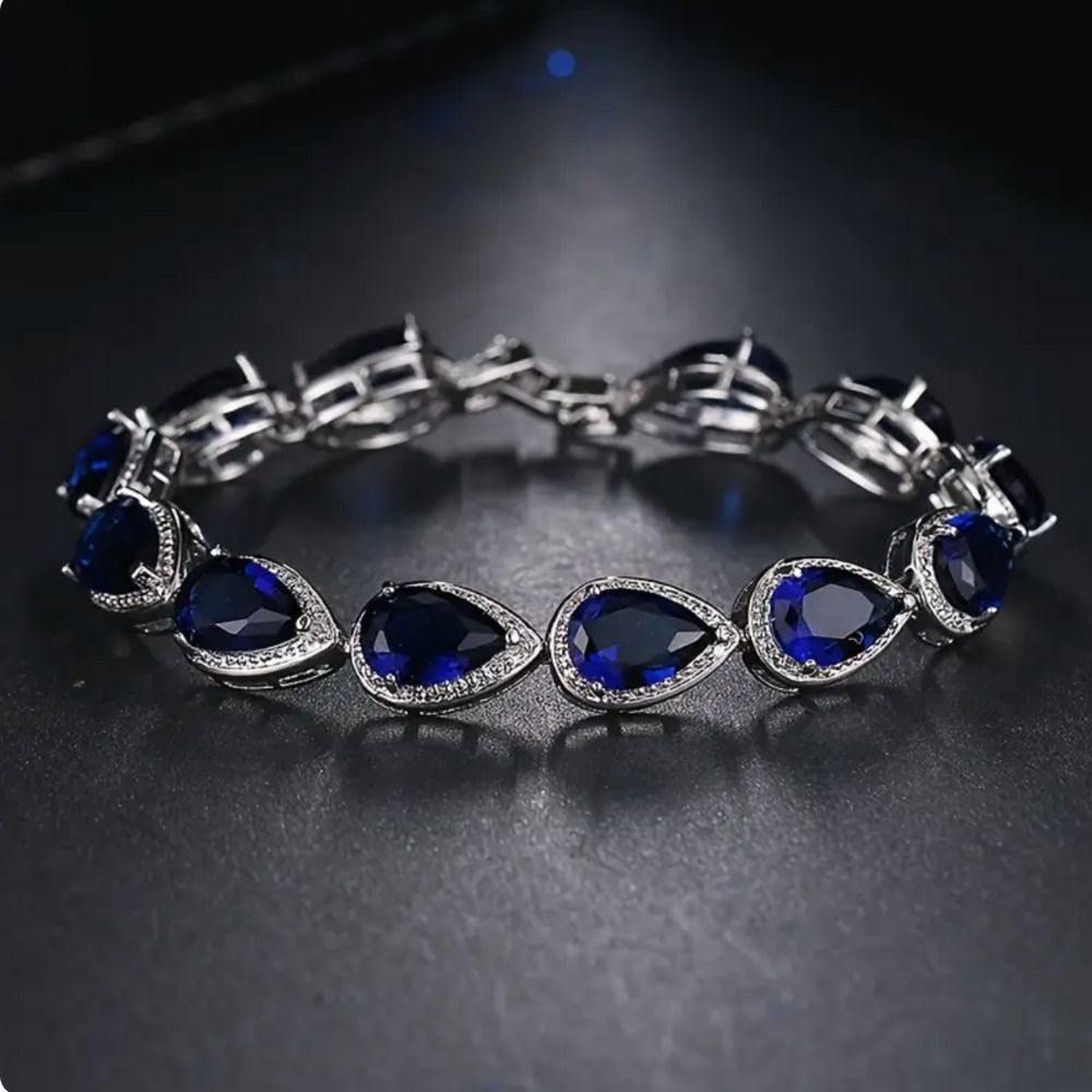 Seren | Sapphire Tennis Bracelet