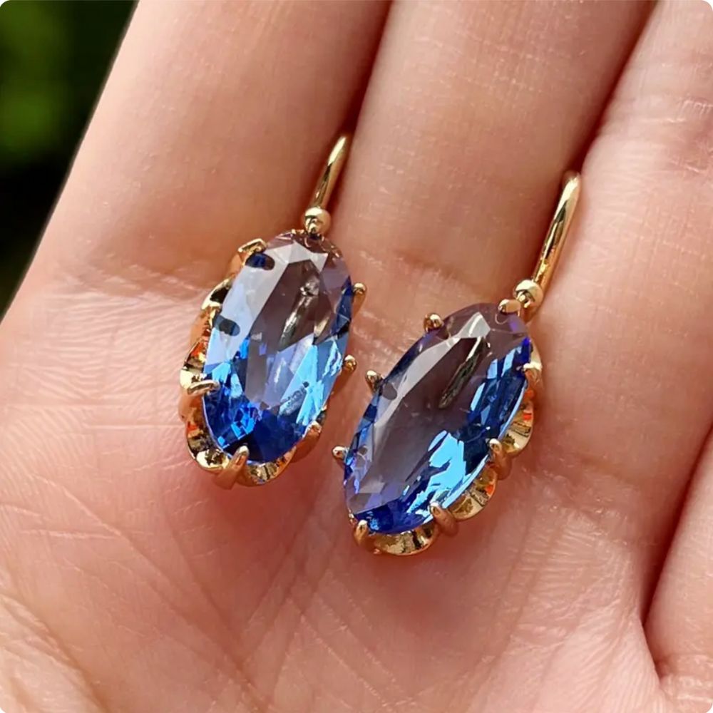 Posy | Blue Bloom Earrings
