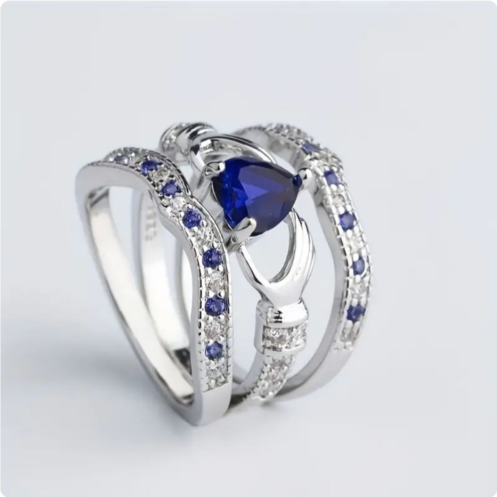 Liora | Sapphire Eternity Ring