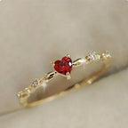 Coralyn | Ruby Stone Ring