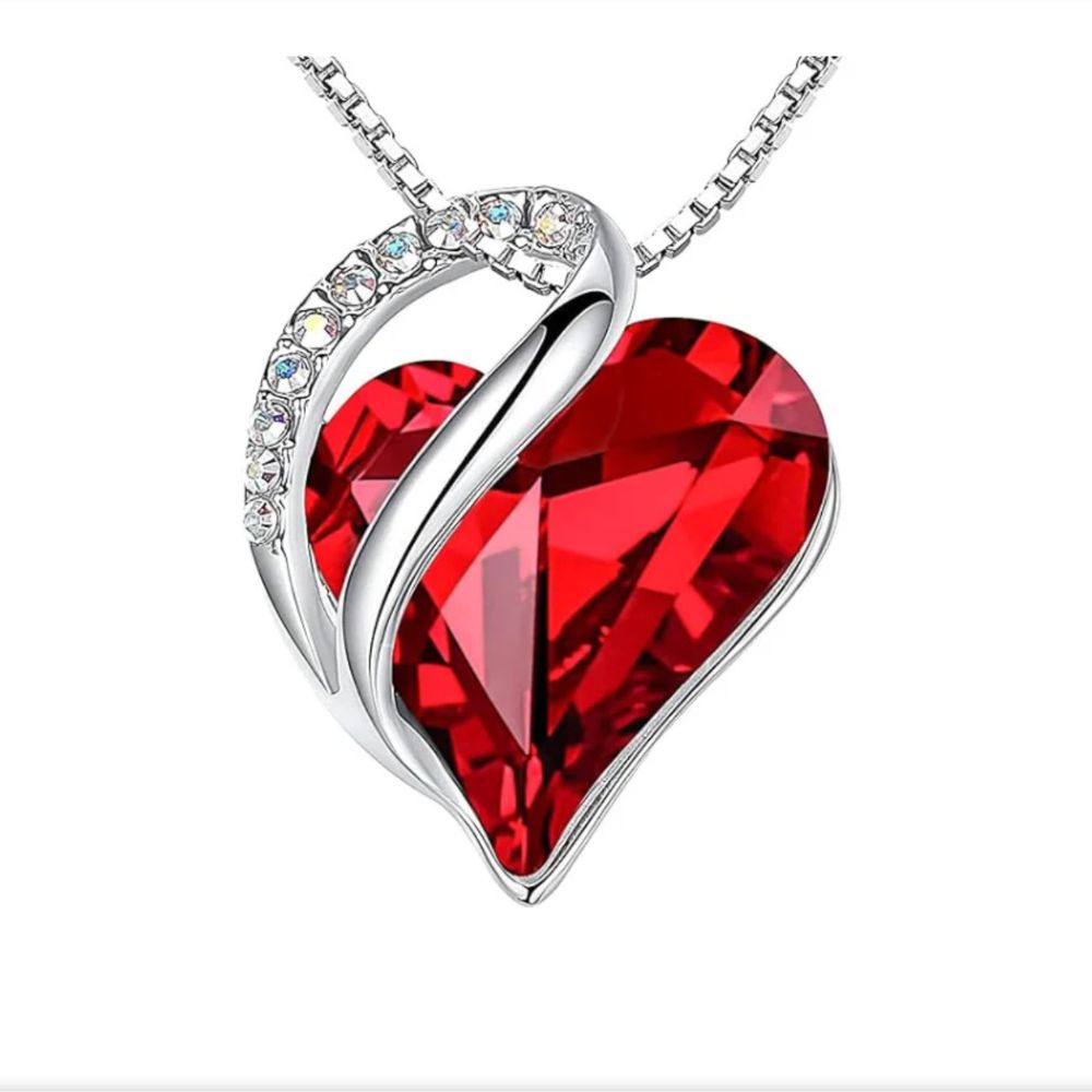 Esme | Ruby Infinity Necklace