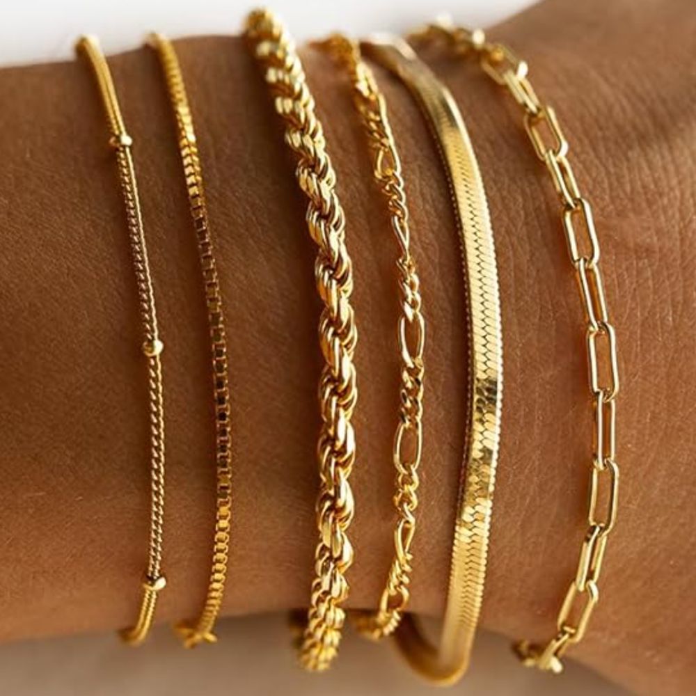 Halcyon | Classic Gold Bracelet Set