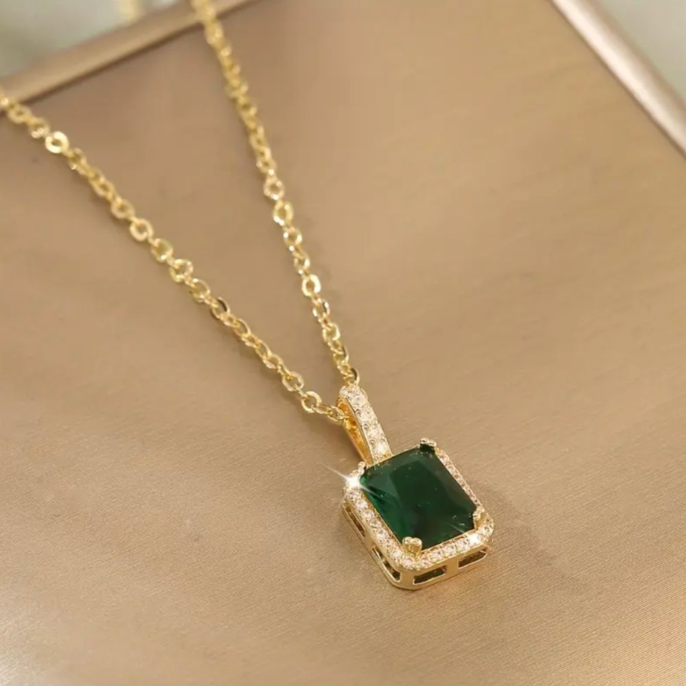 Zarela | Emerald Necklace
