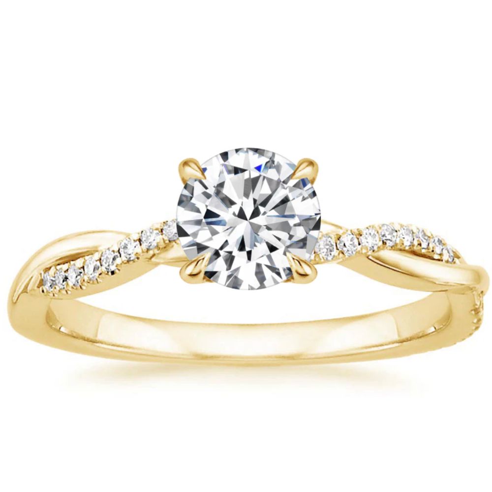 Jane | Twisted Diamond Ring