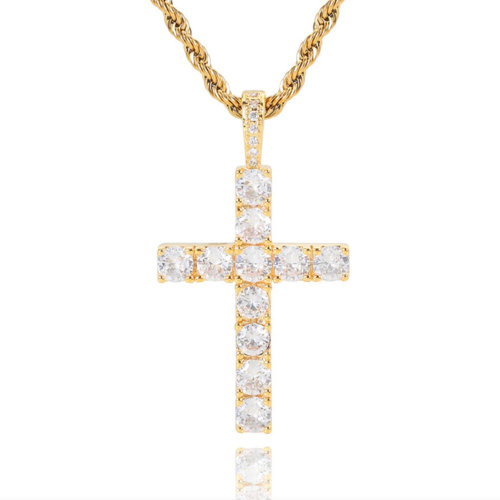 Faith | Diamond Cross Necklace