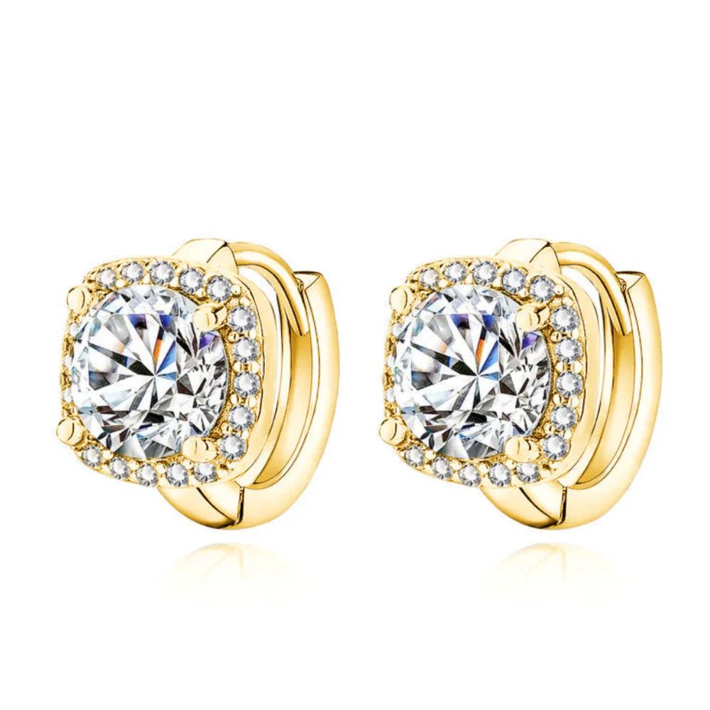 Nadine | Square Stud Earrings