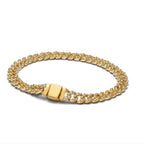 Dorian | Pavé Cuban Bracelet